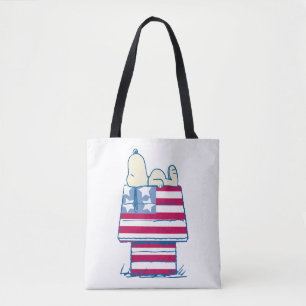 Tote Bag Snoopy sur 4 juillet Dog House