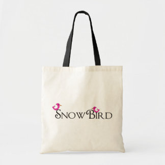 Tote Bag Snowbird rose
