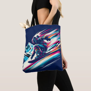 Tote Bag Snowboard