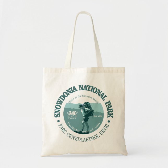 Tote Bag Snowdonia NP (Devant)
