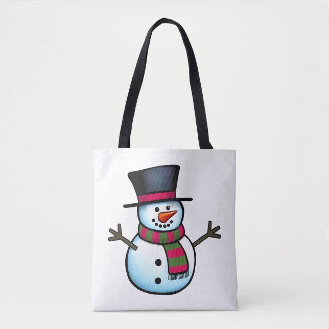 Tote Bag Snowman (Devant)