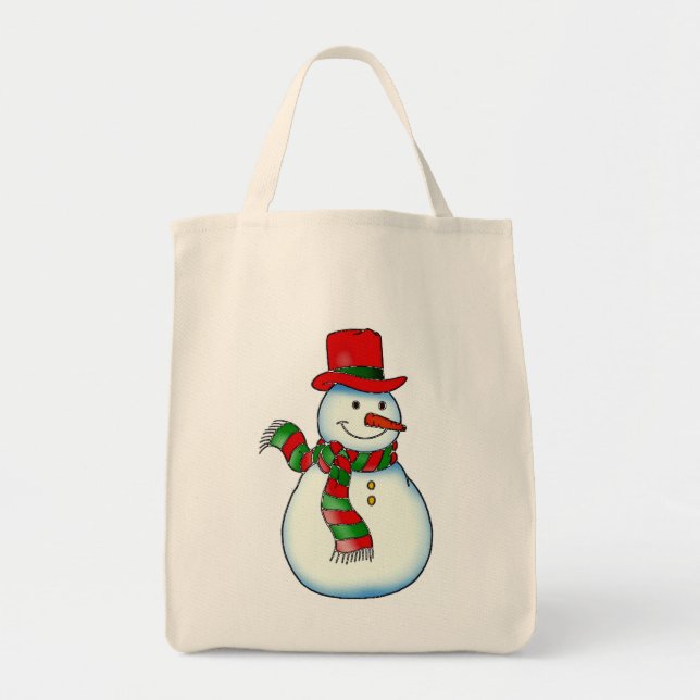Tote Bag Snowman (Devant)