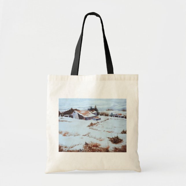 Tote Bag Snowscape Fourre-tout (Devant)