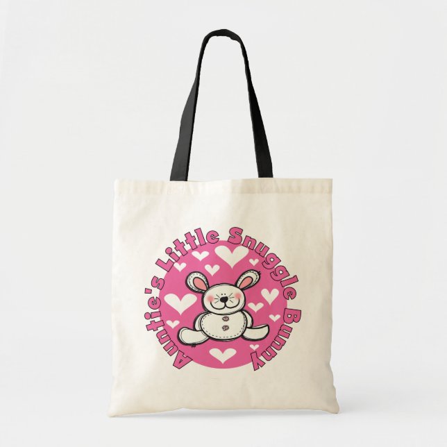 Tote Bag Snuggle Bunny de tante (Devant)