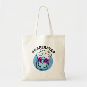 Tote Bag Soaperstar Funny Superstar Soap Pun