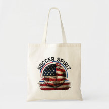 Soccer Spirit USA, Distressed USA Drapeau