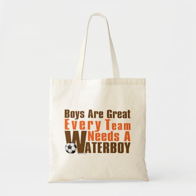 Tote Bag Soccer Waterboy (Devant)
