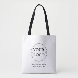 Tote Bag Société de logo d'entreprise moderne promotionnel