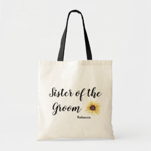 Tote Bag Soeur de tournesol russe personnalisée de la piè