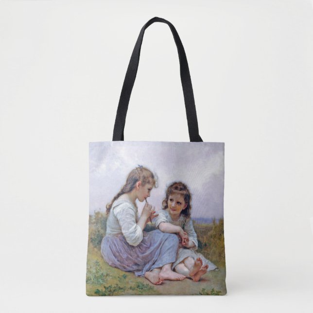 Tote Bag Soeurs, Bouguereau (Devant)