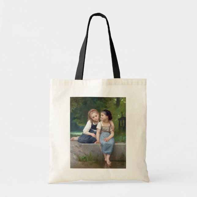 Tote Bag Soeurs, Bouguereau (Devant)