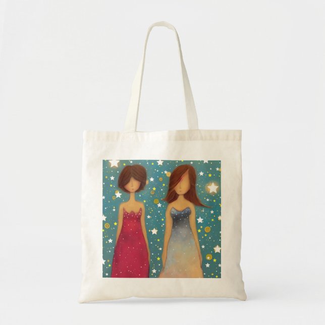 Tote Bag Soeurs ou amis (Devant)