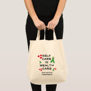 Tote Bag SOINS DE SANTÉ Mentale SOI-SOINS SOINS DE RICHESSE