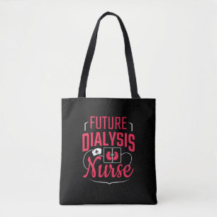 Tote Bag Soins infirmiers de dialyse future Néphrologie Soi