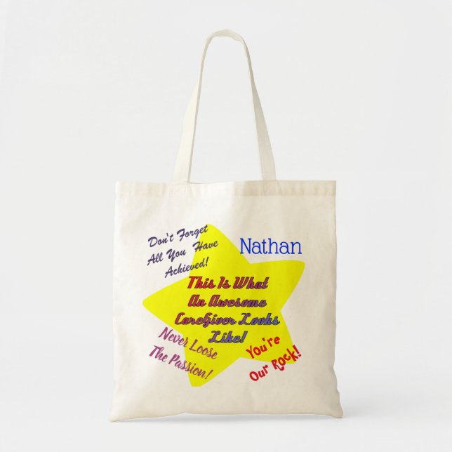 Tote Bag Soins prodigieuxGiver personnalisé (Devant)