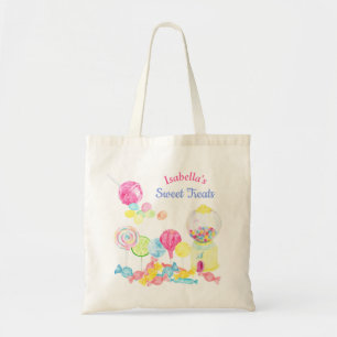 Tote Bag Soins sucrés de bonbons Anniversaire personnalis