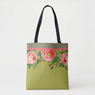 Tote Bag Soirée Rose Printemps