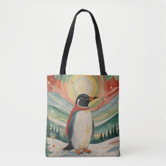 Tote Bag Soirée sur le flocon des neiges