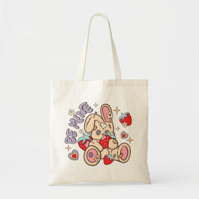 Tote Bag Sois mon lapin (Devant)