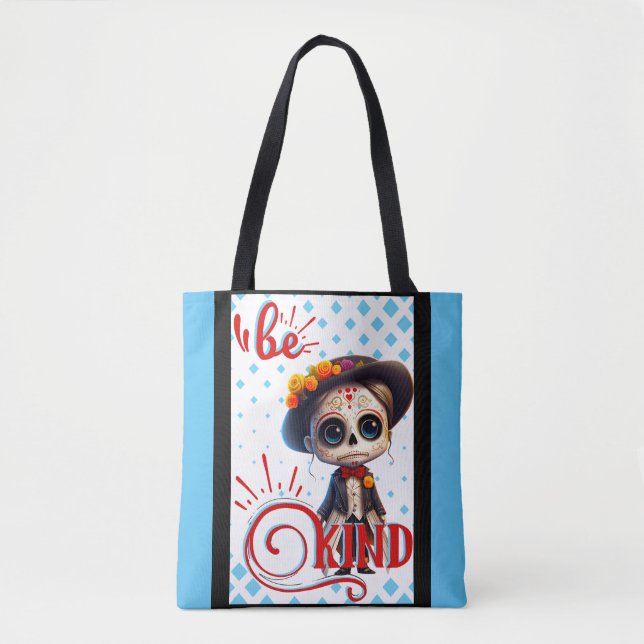 Tote Bag Sois un crâne de sucre Fourre-tout (Devant)