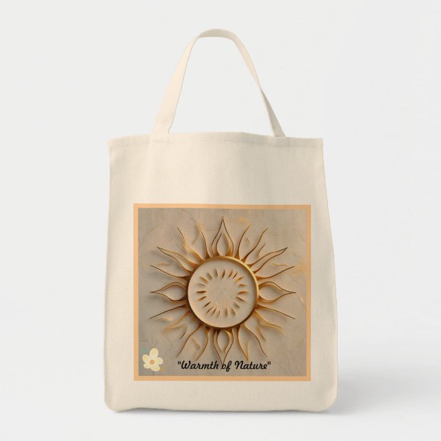 Tote Bag "Soleil d'or" (Devant)