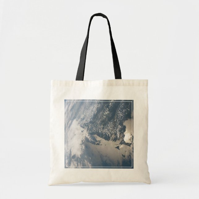 Tote Bag Soleil Sur Les Eaux De La Terre. (Devant)