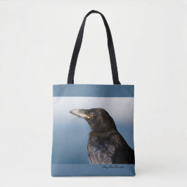 Tote Bag Son Corbeau royal