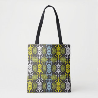 Tote Bag Songket Tenun : Motif Indonésien Traditionnel.