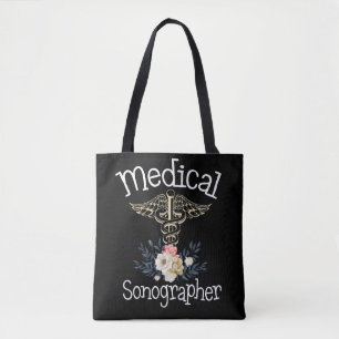 Tote Bag Sonographe Médicale mignon Sonographie Cadeau