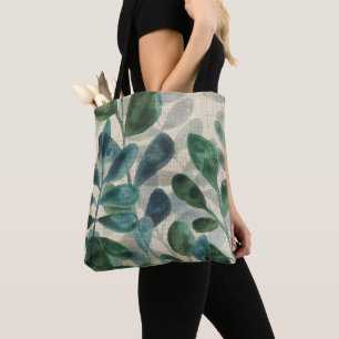 Tote Bag Sophistication verdoyante - Feuilles tropicaux