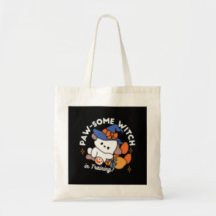 Tote Bag Sorcière à mâcher en entraînement - Chien d'Hallow