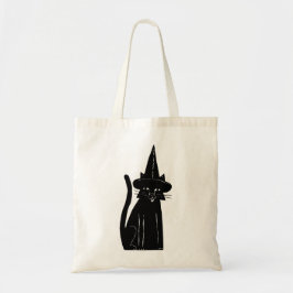 Tote Bag Sorcière de chat