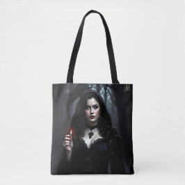 Tote Bag Sorcière nocturne