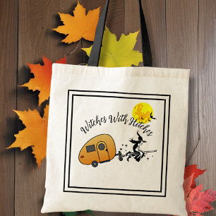 Tote Bag Sorcières à poignets Halloween Camper