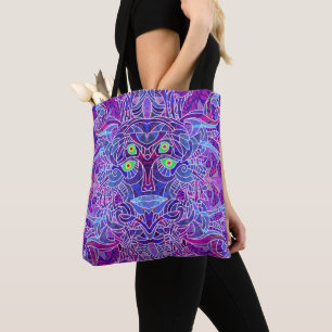 Tote Bag Sortir en Plum et en Periwinkle Fourre-tout