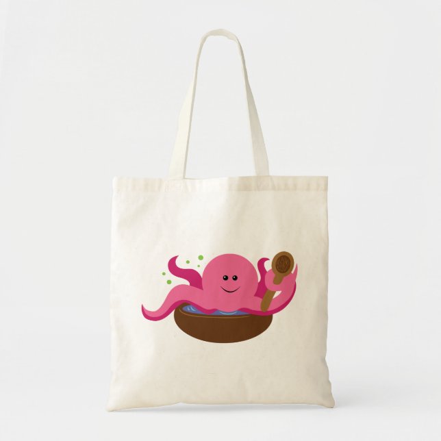 Tote Bag Soupe d'octopus (Devant)
