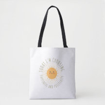 Sourire mignon soleil Totebag