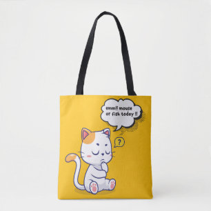 Tote Bag Souris ou poisson ? - animal de compagnie drôle -