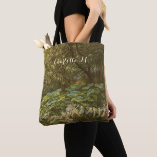 Tote Bag Sous les feuilles du quai par Richard Doyle, Art f