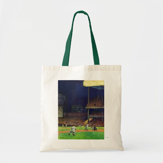 Tote Bag Sous les lumières de John Falter (Devant)
