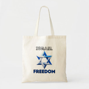 Tote Bag Soutenez Israël, la liberté, tenez Israël
