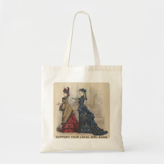 Tote Bag Soutenez votre gang de filles local (Devant)