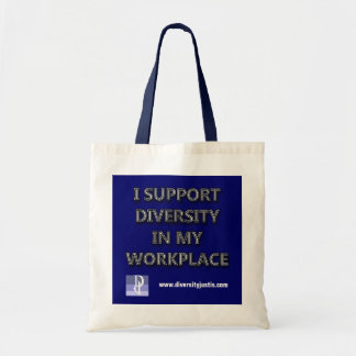 Tote Bag Soutenir la diversité dans mon milieu de travail