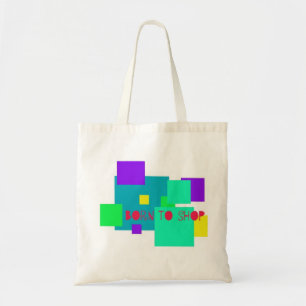 Tote Bag Soutenu pour faire des emplettes Fourre-tout