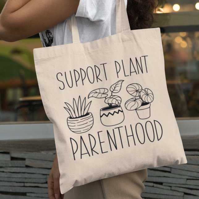 Tote Bag Soutien à la parentalité Plante (Créateur téléchargé)