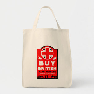 Tote Bag Soutien à l'agriculture britannique