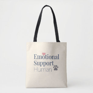 Tote Bag Soutien Émotionnel Humain Amoureux de Compagnie