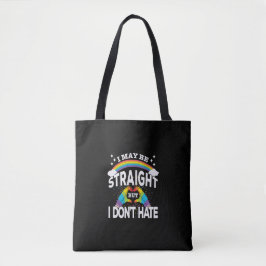 Tote Bag Soutien gay pride - Droit Mais Pas De Haine