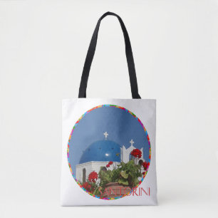 Tote Bag Souvenirs de Santorin