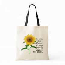 Soyez comme le tournesol Fourre-tout